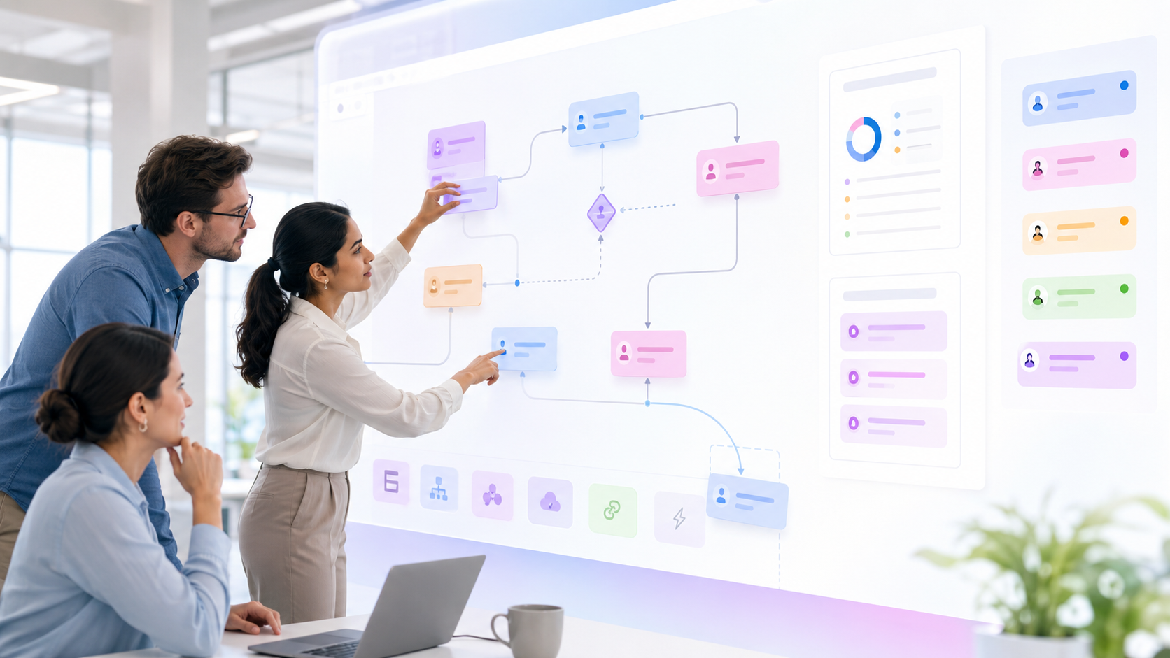 Visual Programming in low-code: How It Works, Types & Examples