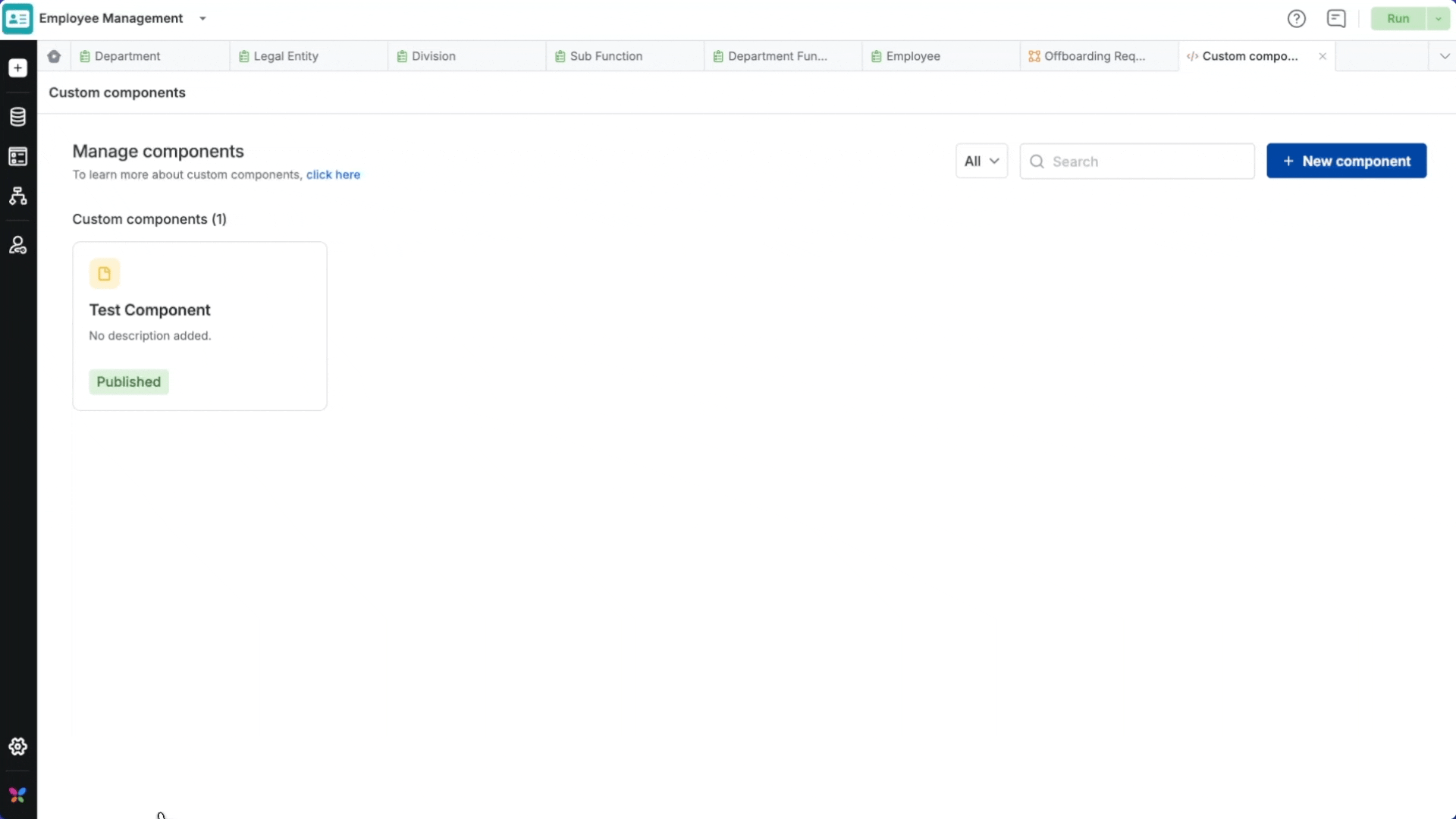 Build custom page components with AI