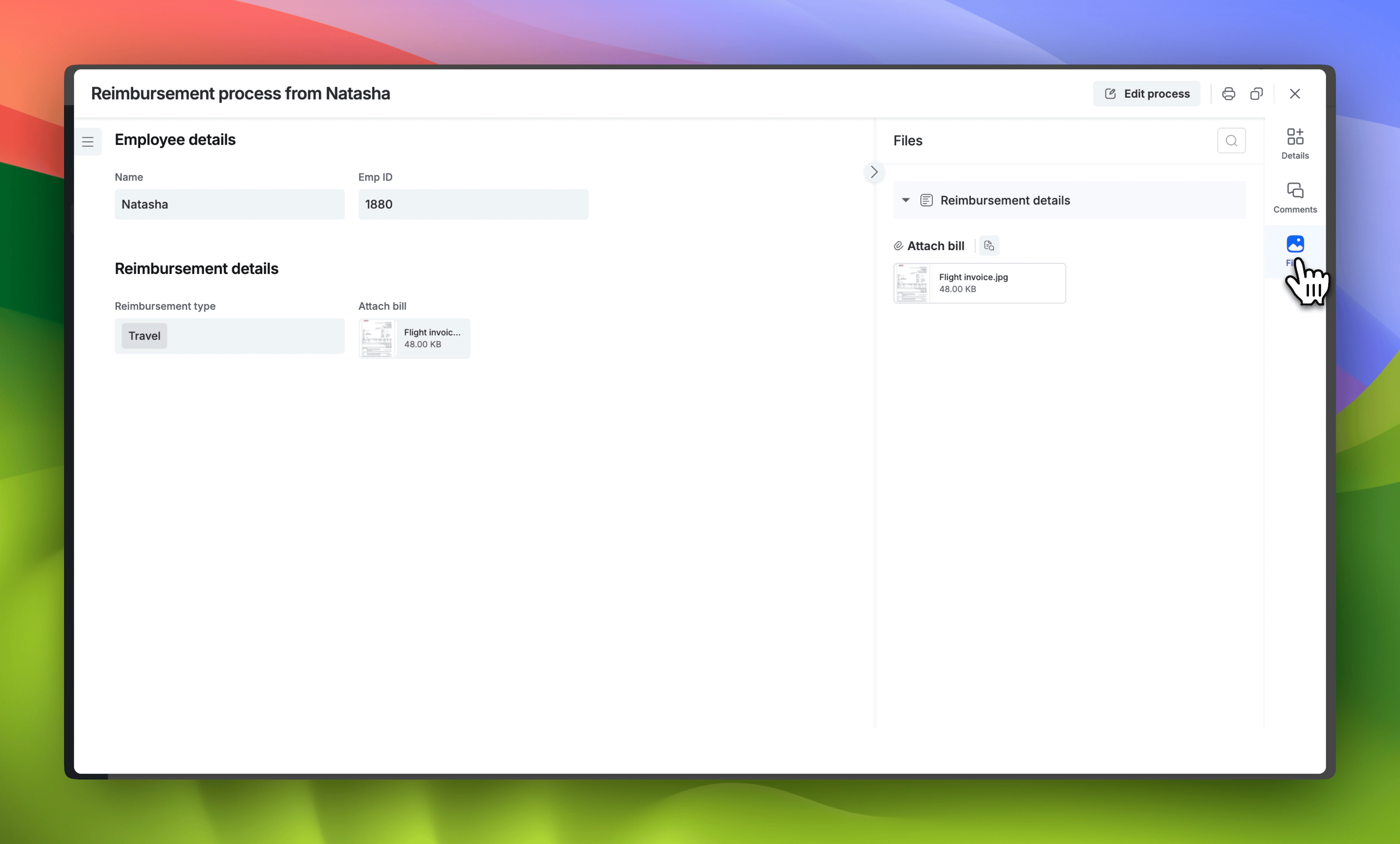 Attachment summarizer for quick insights
