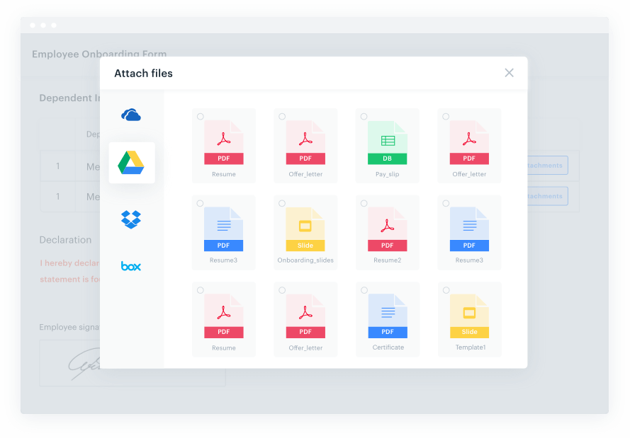 Workflow Integrate with Google Drive